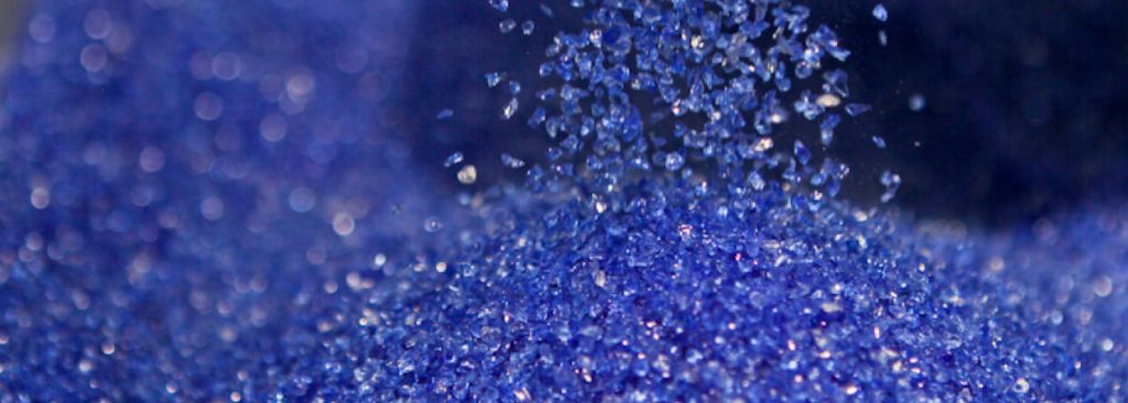 Icestone glass materials
