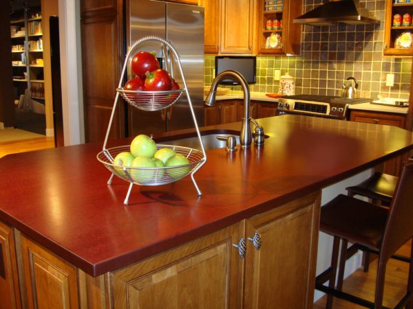 PaperStone Cabernet Kitchen with Sink